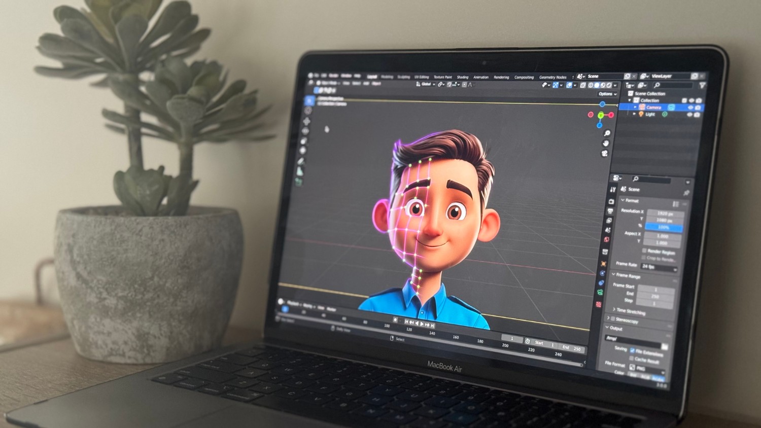 Modern digital artwork and imaginative animation concepts
