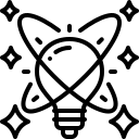 Creative imagination icon