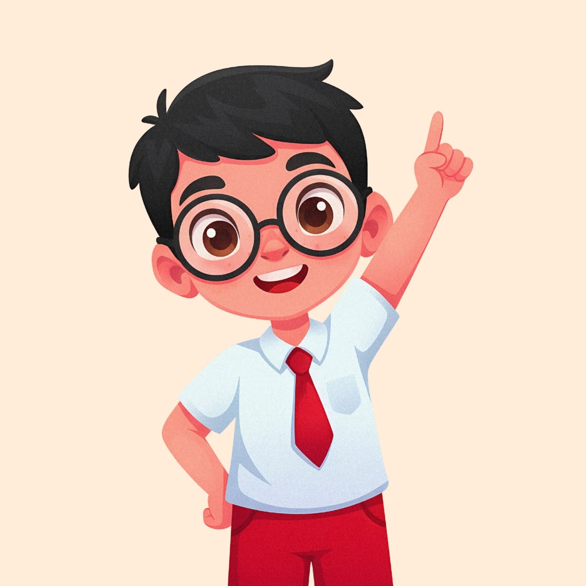 Creative 2D animation artwork